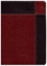 Alternative view of Biblia de Estudio Ryrie Ampliada RVR 1960   Imitación Piel  Duo Tono Marrón  – Charles C. Ryrie