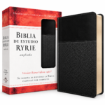 Biblia de Estudio Ryrie Ampliada RVR60 Imitación Piel Duo-Tono Negro - Charles Ryrie