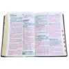 Biblia RVR1960 Letra Súper Gigante Vinilo Negro  Indice Palabras de Jesus en Rojo - Imagen 3