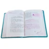 Biblia de la Mujer conforme al Corazón de Dios RV1960, Elizabeth George, imit. piel, duotono, aqua - Imagen 4