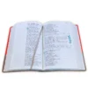 Biblia Devocional Mujer Verdadera con Margen Amplio: RV1960, imit. piel, coral - Imagen 3