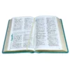 Biblia Devocional Mujer Verdadera Letra Grande NBLA, imit. piel turquesa floral - Imagen 3
