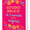 Estudio Bíblico de 5 Minutos para Mujeres, tamaño bolsillo