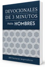Devocionales de 3 minutos para Hombres: 180 lecturas inspiradoras, tamaño bolsillo