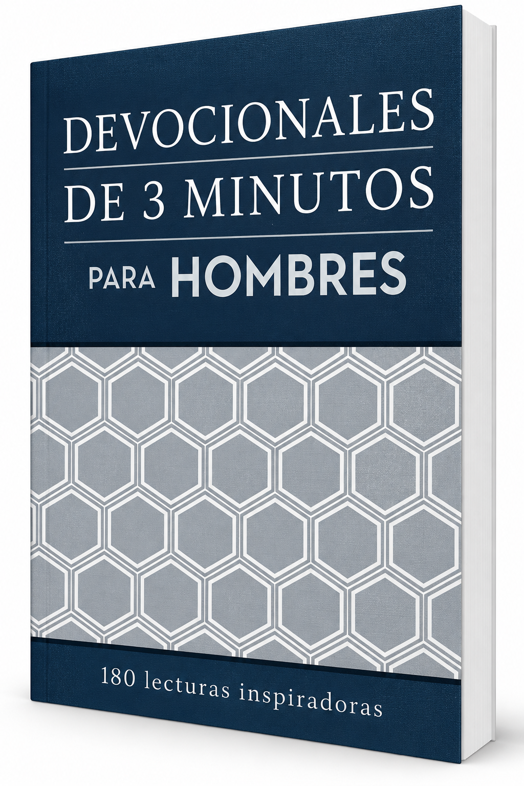 Devocionales de 3 minutos para Hombres: 180 lecturas inspiradoras, tamaño bolsillo