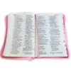Biblia Letra Grande con Cierre y Concordancia Amplia RV1960, Manual Imit. Piel, Rosa con Indice - Imagen 2