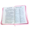 Biblia Letra Grande con Cierre y Concordancia Amplia RV1960, Manual Imit. Piel, Rosa con Indice - Imagen 4