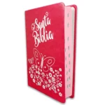 Biblia con Letra Grande Concordancia Amplia RVR1960, Tamaño Manual Imitación  Piel, Fucsia con Indice