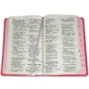 Biblia con Letra Grande Concordancia Amplia RVR1960, Tamaño Manual Imitación Piel, Fucsia con Indice - Imagen 2