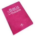 Alternative view of Biblia para la Predicación Letra Grande RV1960, Imit. Piel Púrpura con Indice