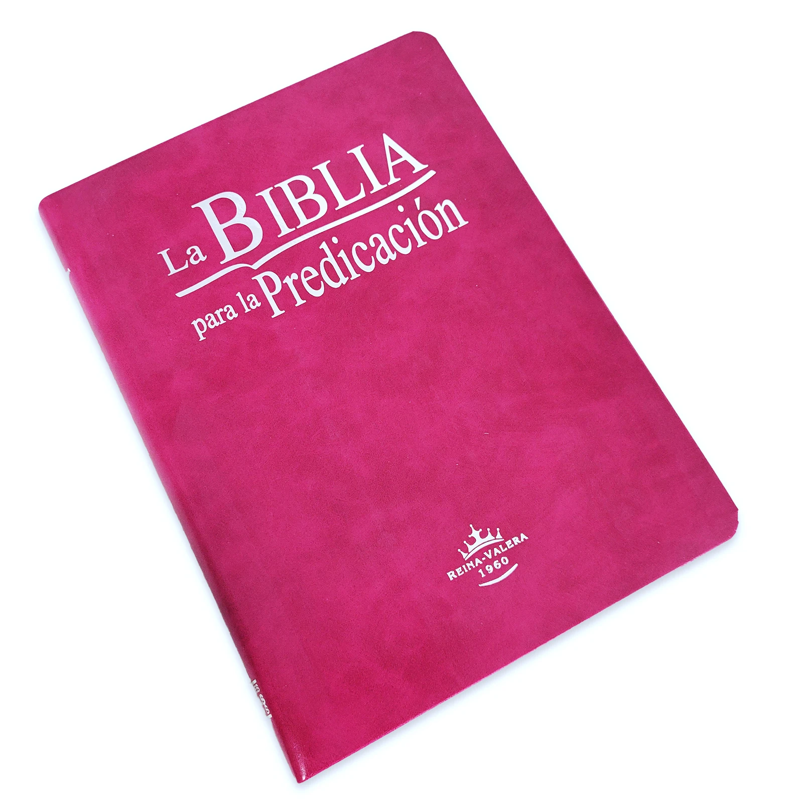 Biblia para la Predicación Letra Grande RV1960, Imit. Piel Púrpura con Indice - Imagen 2