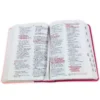 Biblia Fuente de Bendiciones, Compacta RV1960, imit. piel, rosa y fucsia, con índice - Imagen 2