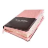Biblia Letra Gigante RV1960 Imi Piel Manual Rosado floral y Cafe con Cierre e Index - Imagen 5