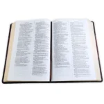 Alternative view of Biblia Bilingüe RV Revisada y New King James Version NKJV, imit. piel, dos tonos, café