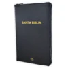 Biblia con Cierre Letra Grande RV1960, imit. piel, manual negro