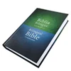 Biblia Bilingüe RV1960 y New King James Version NKJV, tapa dura duotono azul y verde - Imagen 5