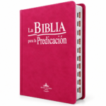 Biblia para la Predicación Letra Grande RV1960, Imit. Piel Púrpura con Indice