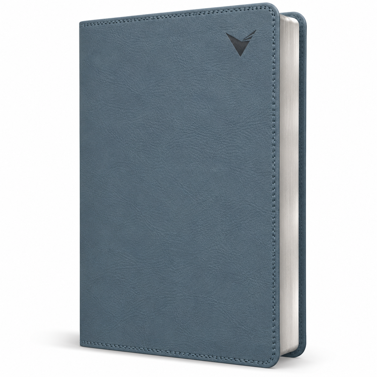Biblia de Estudio NBLA, Imitación Piel, Gris, Interior a Dos Colores