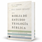 Biblia de Estudio NVI Teología Bíblica, Interior a cuatro colores , Tapa Dura