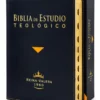 Biblia de Estudio Teológico Piel Negro con Index RV1960