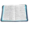 Biblia Reina Valera 1960 Letra Gigante De 14 puntos Con Cierre Tela Jean e Indice - Imagen 3