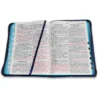 Biblia Reina Valera 1960 Letra Gigante De 14 puntos Con Cierre Tela Jean e Indice - Imagen 4