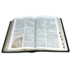 Biblia De Estudio Teológico Reina Valera 1960 Piel Genuino Canto Dorado con Indice - Imagen 4