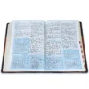 Biblia para la Predicación Letra Grande RV1960, imit. piel dos tonos marrón con índice - Imagen 3