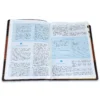 Biblia para la Predicación Letra Grande RV1960, imit. piel dos tonos marrón con índice - Imagen 4