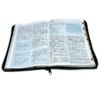 Biblia para la Predicación con Cierre y Letra Grande RV1960, Imit. Piel, Negro con Indice - Imagen 5