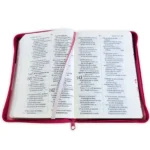 Alternative view of Biblia Letra Grande con Cierre RV1960, Tamaño Manual Imitación Piel, Rosa,  con Indice