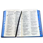 Alternative view of Biblia Letra Grande Manual RV1960, Imit Piel Azul con Indice