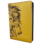 Biblia León Letra Grande con Cierre y Concordancia Amplia RV1960, Manual Imit. Piel, Dorado con Indice