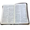 Biblia León Letra Grande con Cierre y Concordancia Amplia RV1960, Manual Imit. Piel, Dorado con Indice - Imagen 2