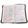 Biblia León Letra Grande con Cierre y Concordancia Amplia RV1960, Manual Imit. Piel, Dorado con Indice - Imagen 4