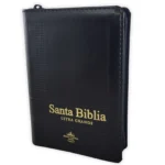 Biblia Compacta Letra 11 Puntos Reina Valera 1960 , Imi Piel Negro, Canto Dorado, Indice, Cierre