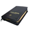 Biblia Compacta Letra 11 Puntos Reina Valera 1960 , Imi Piel Negro, Canto Dorado, Indice, Cierre - Imagen 5
