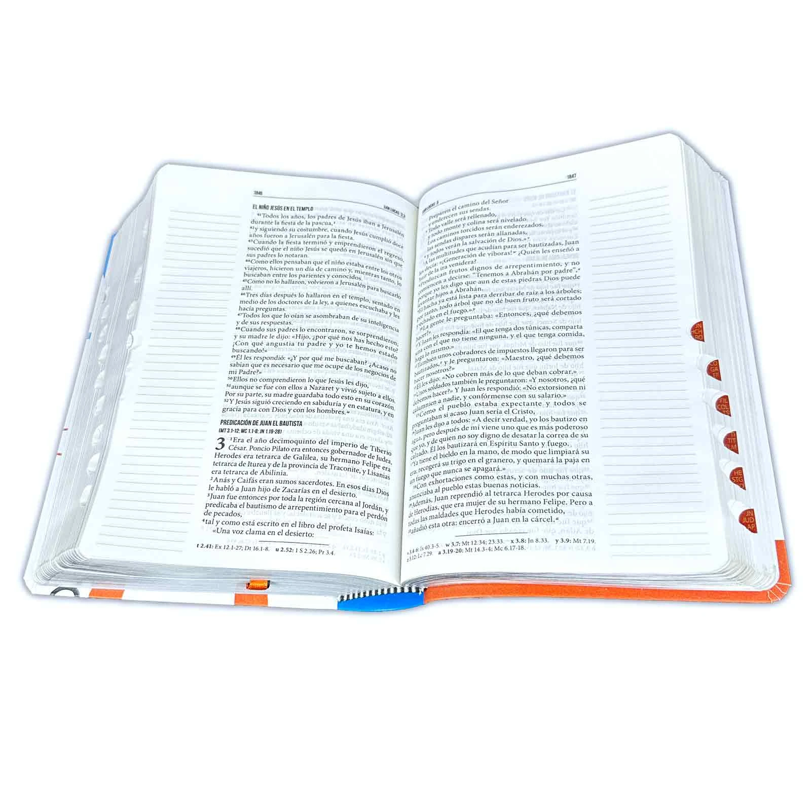 Biblia Servidores Reina Valera Contemporánea Indice Imitación Piel - Imagen 2