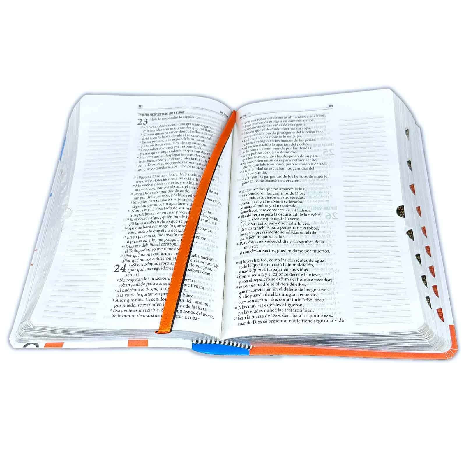 Biblia Servidores Reina Valera Contemporánea Indice Imitación Piel - Imagen 3