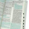 Biblia De Estudio Esquematizada Reina Valera, Imitación Piel, Canto Plateado - Imagen 2