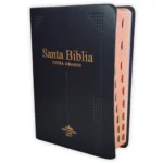 Biblia Compacta 11 puntos RV1960, Vinilo Negro con Indice
