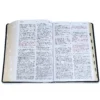 Biblia de Estudio Patrística Siglos I al VI RVR, imit piel marrón con índice - Imagen 3