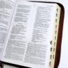 RVR60, Biblia De Estudio MacArthur, Letra Grande, Imitación Piel Café, Con Índice Y Cierre - Imagen 5