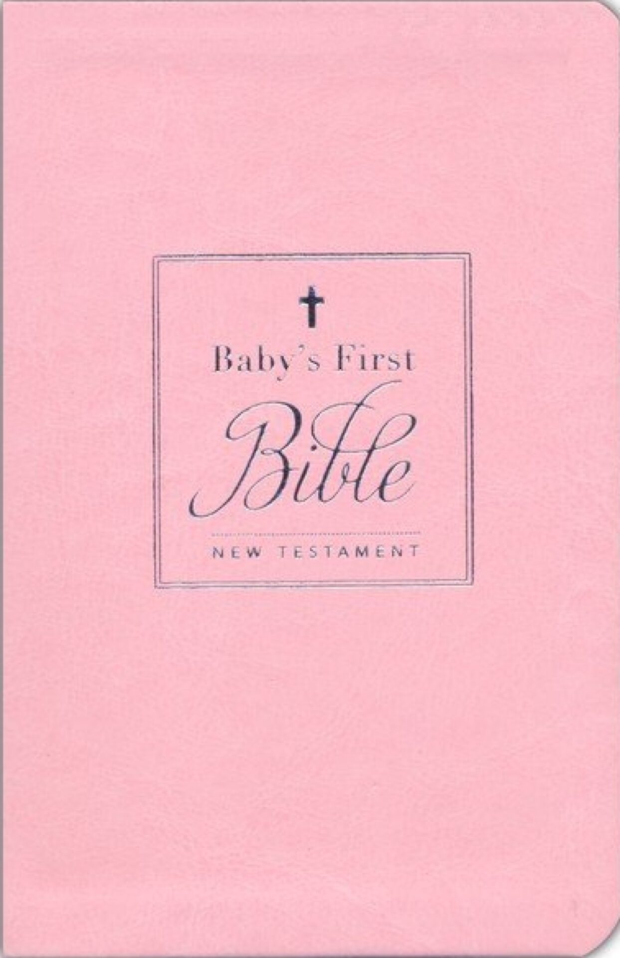 KJV, Baby's First New Testament, Leathersoft, Pink, Red Letter, Comfort  Print : Holy Bible, King James Version - Vida y Luz - 9780785253402