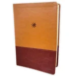 Biblia Cronológica de Estudio NBLA, imit piel café