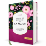 Biblia de Estudio para la Mujer RV1960, tapa dura , floreado