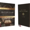 Biblia de estudio Matthew Henry y legado cristiano RVR , Piel negro - Imagen 8