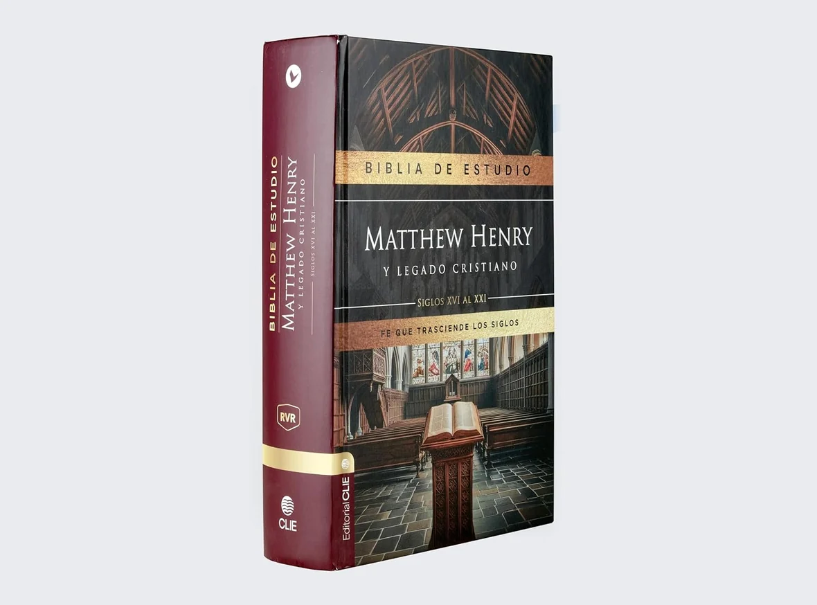 Biblia de estudio Matthew Henry y legado cristiano RVR , Tapa dura - Imagen 2