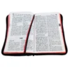 Biblia con Cierre Letra Grande RV1960, Imit Piel Negro - Imagen 2