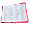 Biblia con Cierre Letra Grande RV1960, imit piel fucsia - Imagen 5